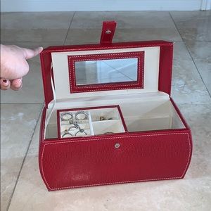 COPY - Cute little red jewelry box!